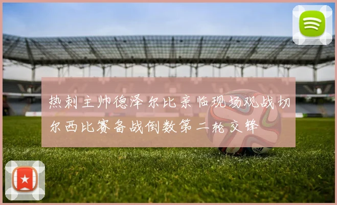 热刺主帅德泽尔比亲临现场观战切尔西比赛备战倒数第二轮交锋